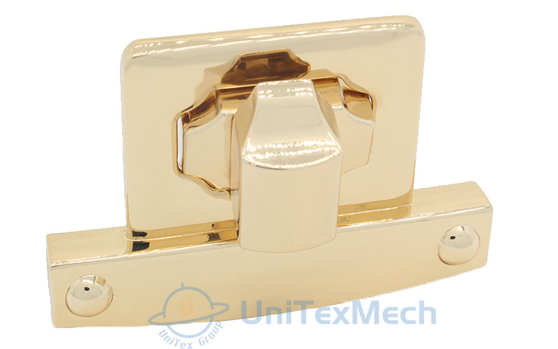 Alloy Twist Bag Lock Turn Lock Closure Hardware 10-0029