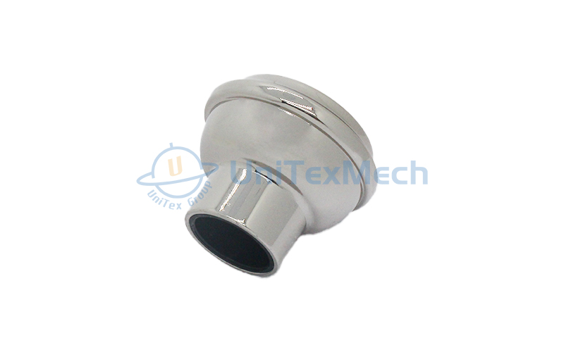 Black Caved Pattern Metal Perfume Bottle Cap 40-0016