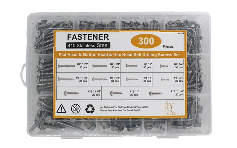 410 Stainless Steel Hardware Assortment Kit A119
